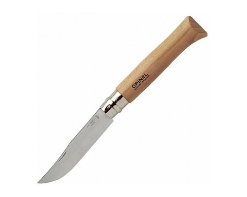 Нож Opinel №12, нержавеющая сталь, рукоять бук
