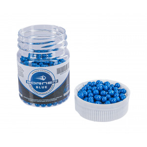 Шарики ВВ стальные цветные "Borner Color" Blue кал. 4,5 мм (500 шт) Шарики ВВ стальные цветные "Borner Color" Blue кал. 4,5 мм (500 шт)