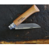 Нож OPINEL №9, углеродистая сталь, рукоять из дерева бука