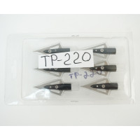 Наконечник Topoint двухлезвийный для деревянных стрел 135gn TP220 (6 шт.)