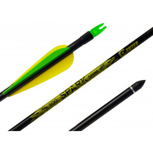 Стрела лучная фибергласс Centershot Spark 500, Parabolic 3"